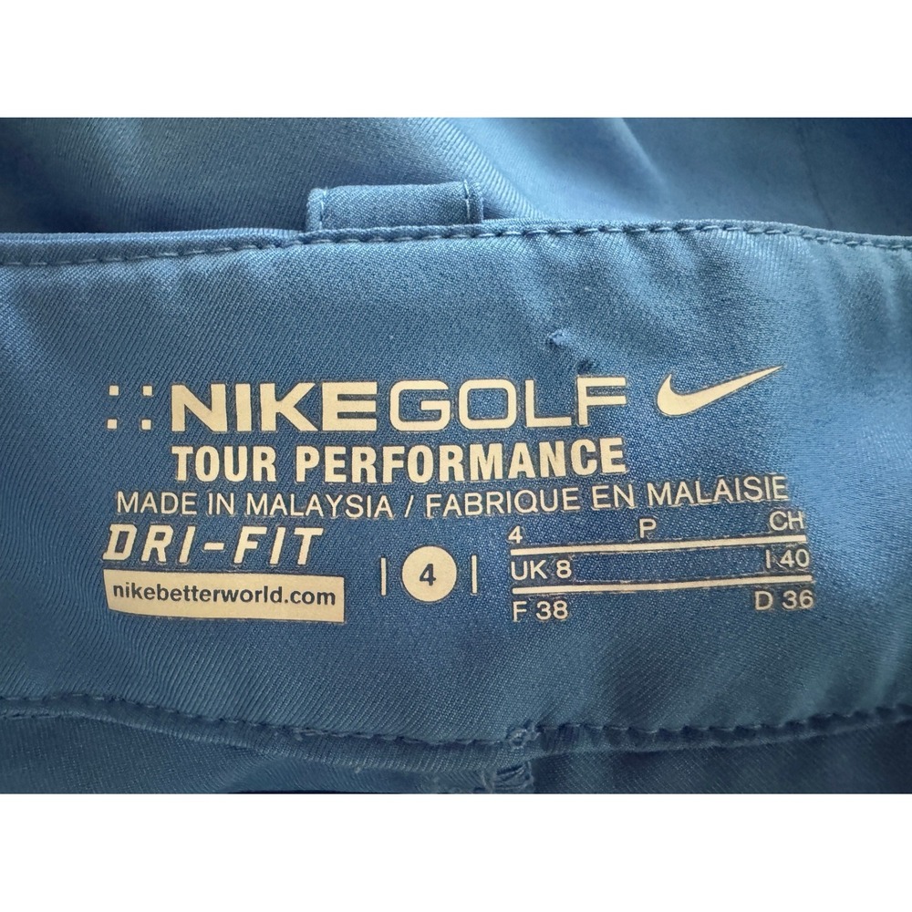 Nike Golf Tour Performance Dri-FIT Skort Light Blue Womens Size 4 - Picture 4 of 5